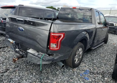 2017 Ford F150 Super Cab из США, поврежденный, VIN 1FTEX1CP4HKC11606